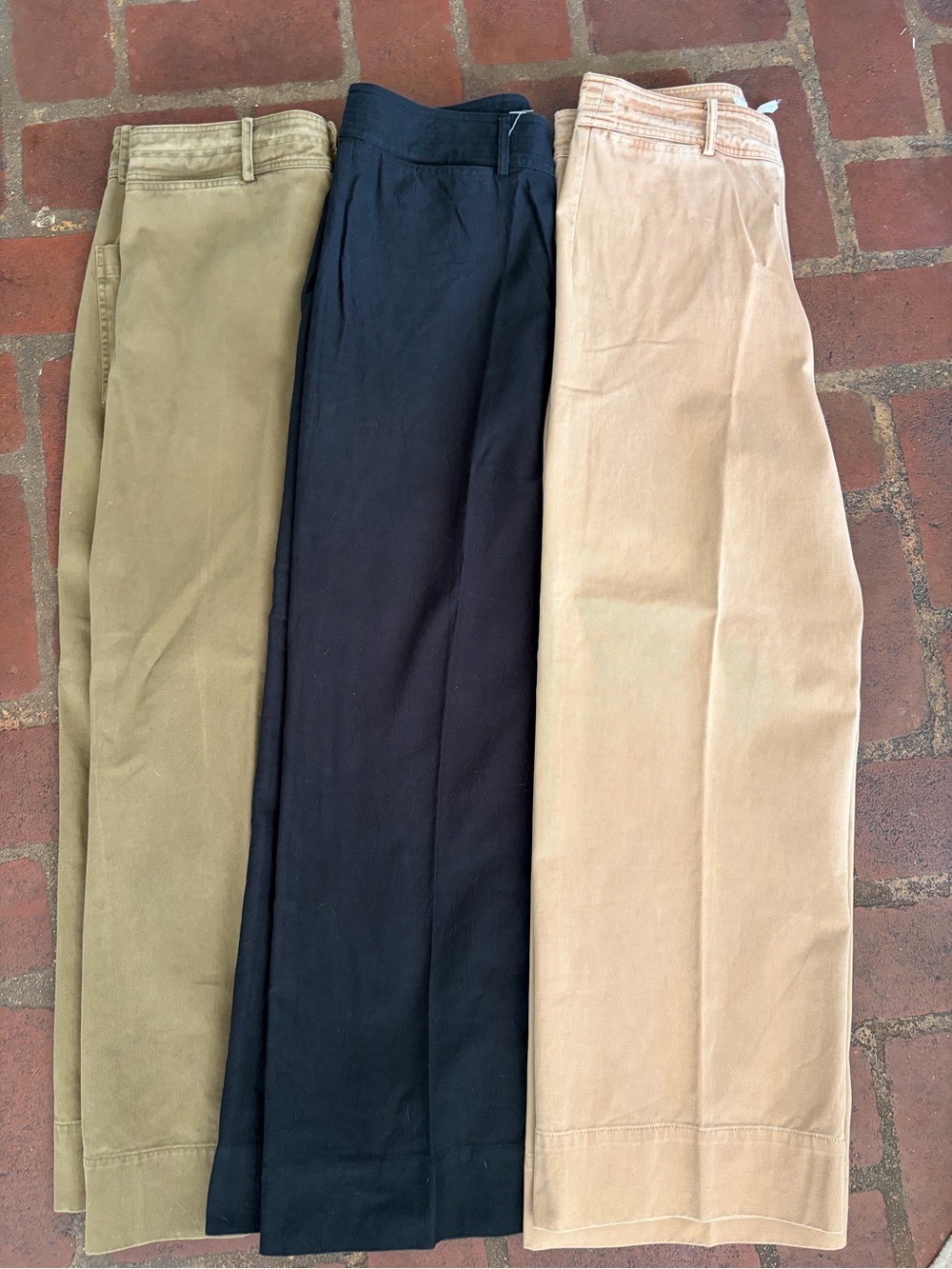 Apiece Apart wide-Leg Chinos in Tan